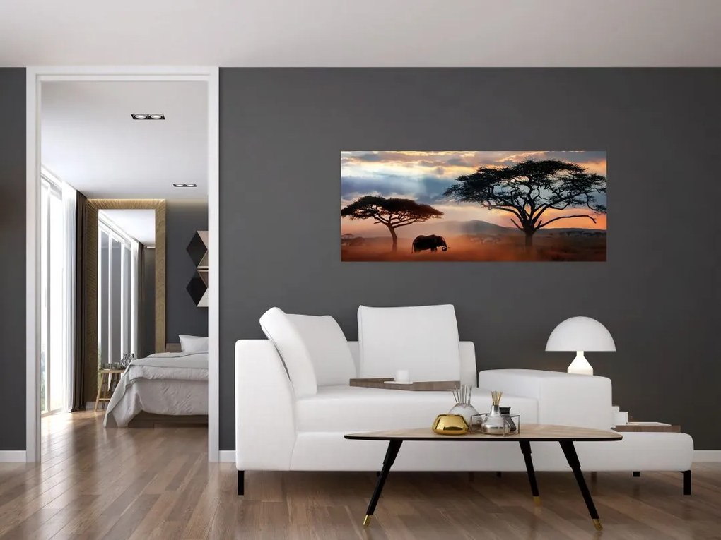 Kép - Serengeti Nemzeti Park, Tanzánia, Afrika (120x50 cm)