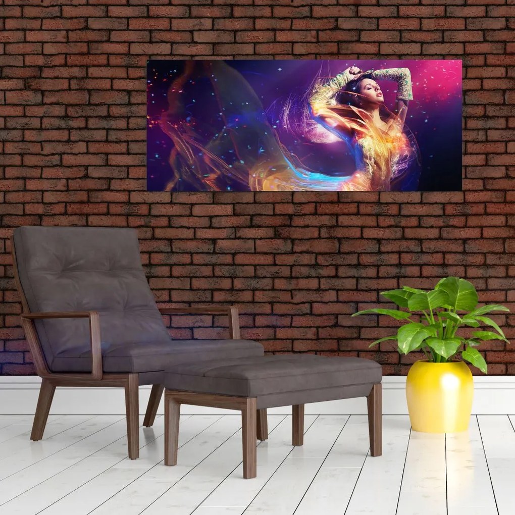 Kép - misztikus nők (120x50 cm)