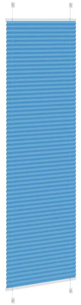 pliszírozott redőny kék 65x200 cm Szövetszélesség 64,4 cm