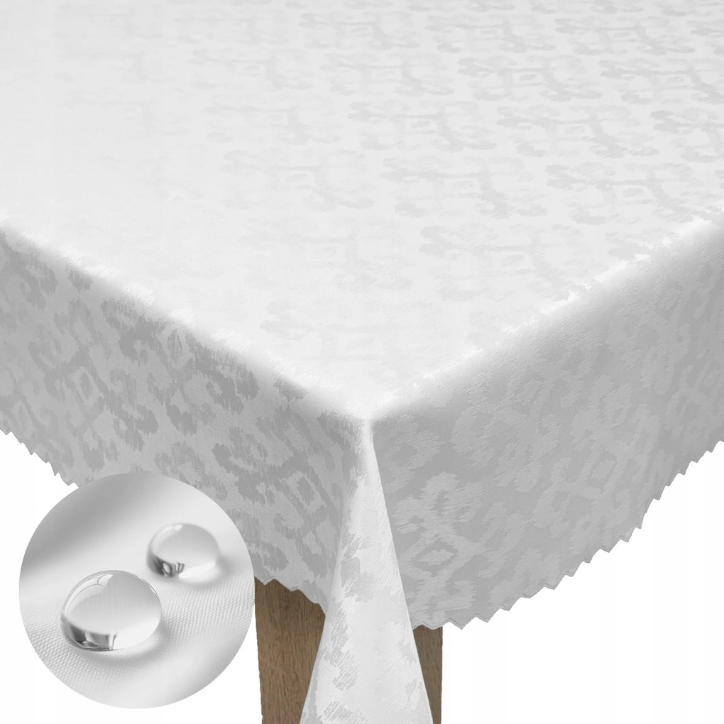 Abrosz Foltálló Fehér Vastag Lengyel Dísz 140x320