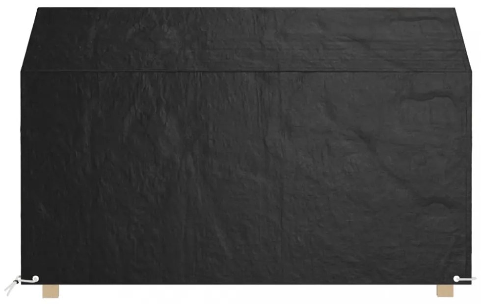 polietilén kerti pad huzat 8 fűzőlyukkal 190 x 70 x 70/88 cm