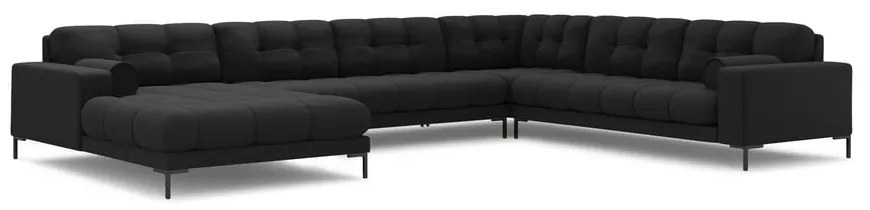 Sötétszürke sarokkanapé (jobb oldali) Bali – Cosmopolitan Design
