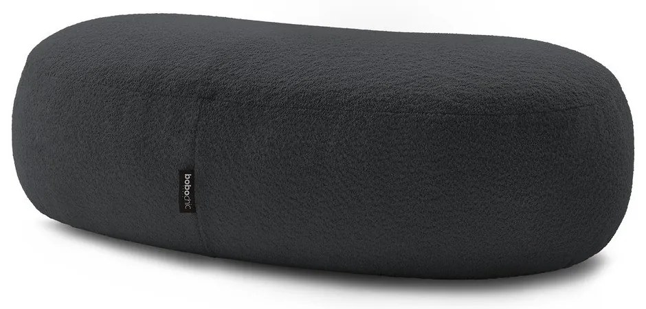 Sötétszürke buklé szövet lábtartó Saint-Germain – Bobochic Paris