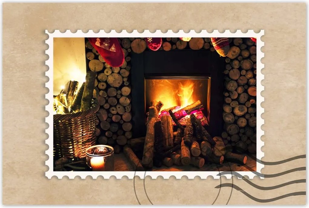 Poszterek 60x40 Kandalló