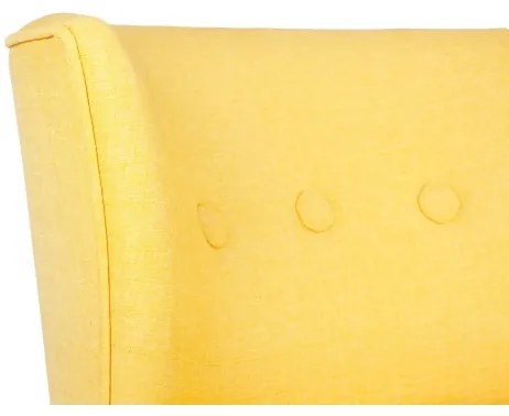 JENI fotel, sárga