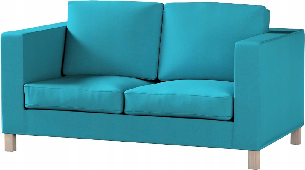 Dekoria Karlanda 2 személyes kinyitható kanapé huzat Ikea kék