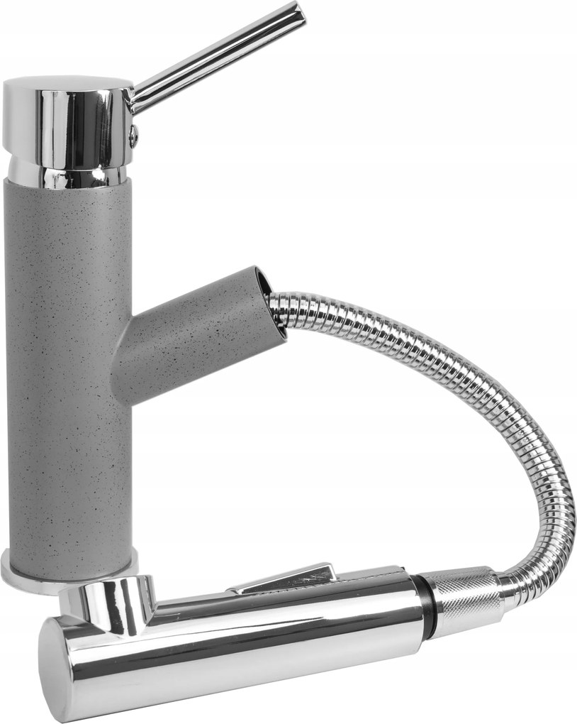 Konyhai Csaptelep Szürke Kihúzható Cado Mosogatóhoz