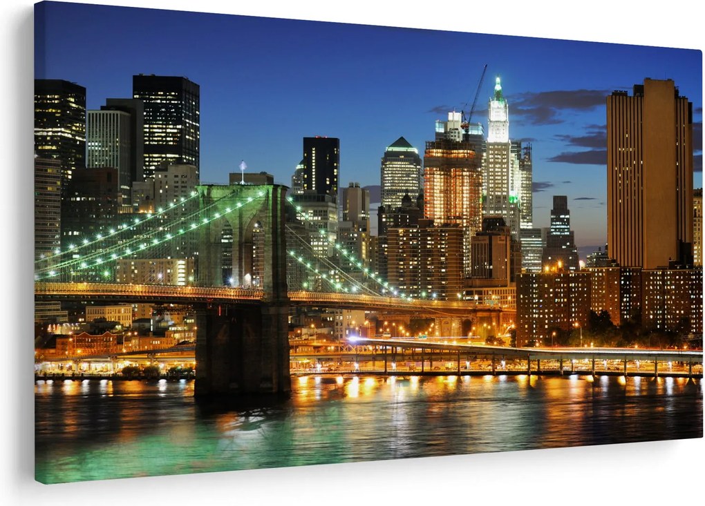 Kép - Híd New Yorkkal (90x60 cm)