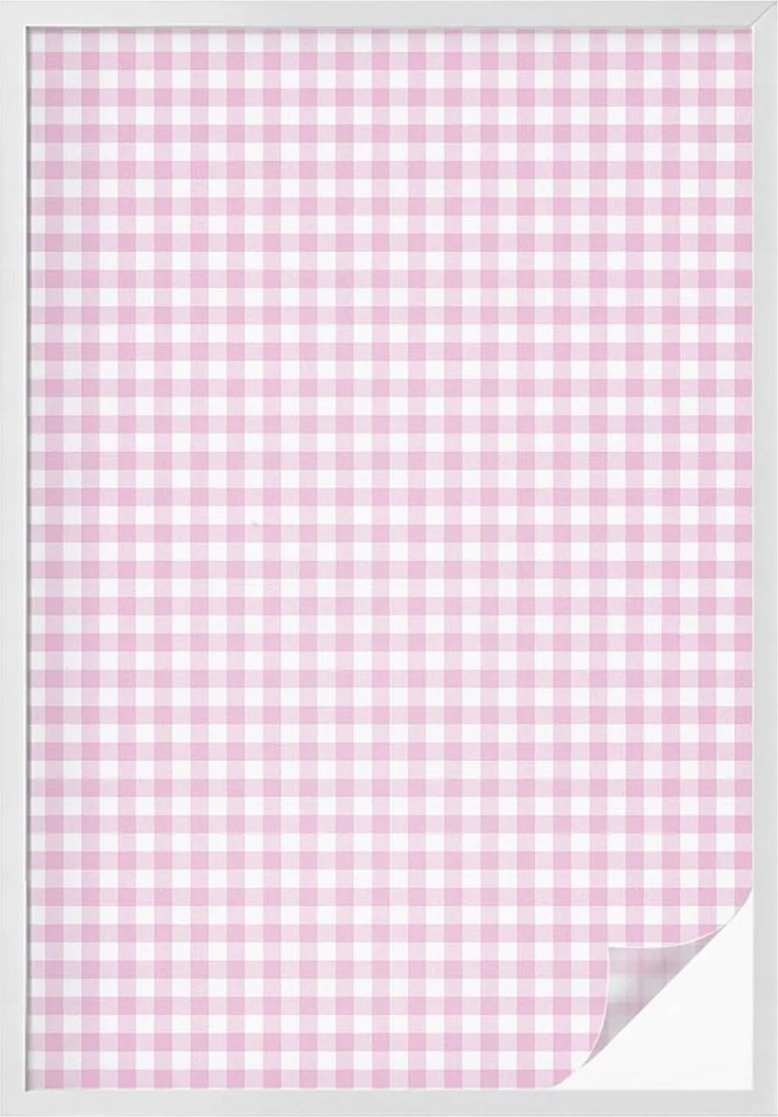 Ablakfólia öntapadós adatvédelem Pasztell rács 100x146