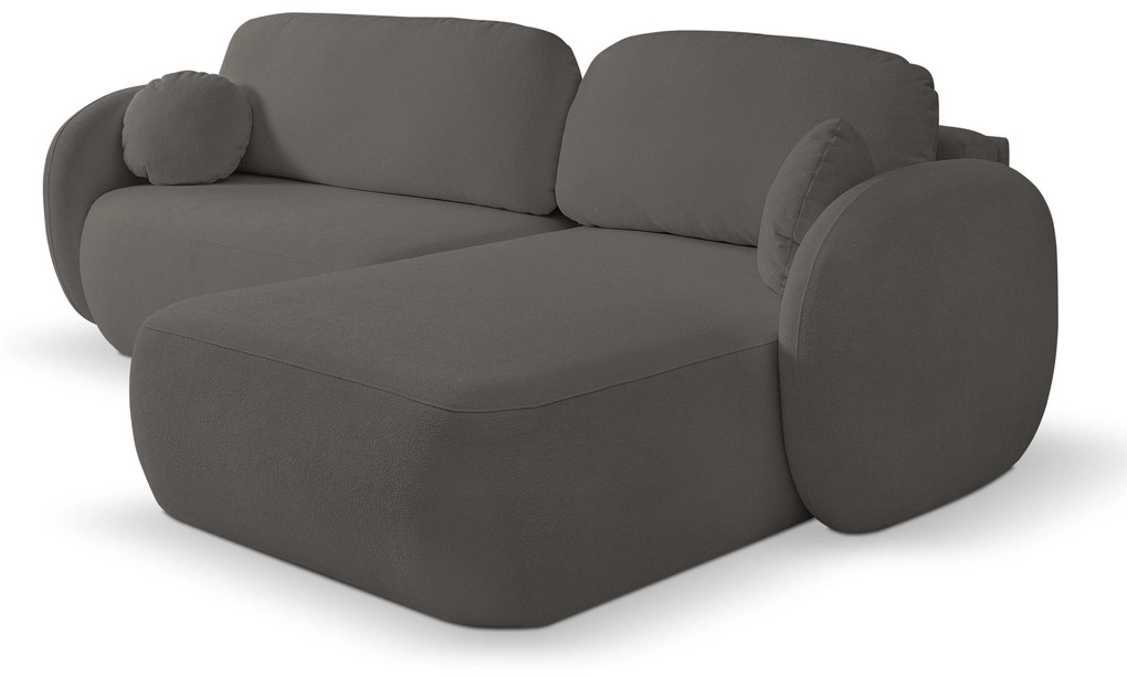 Sarok ülőgarnitúra Onyx (szürkésfekete) (J). 1098081