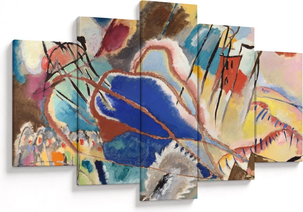 Kép - Vasily Kandinsky, Improvisation No. 30 (Cannons), reprodukciók (150x105 cm)