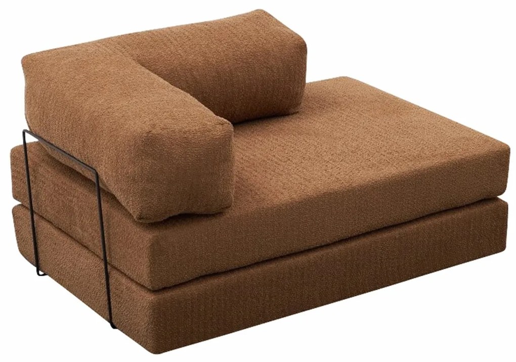 Kétszemélyes kanapé Comfort - Barna v2