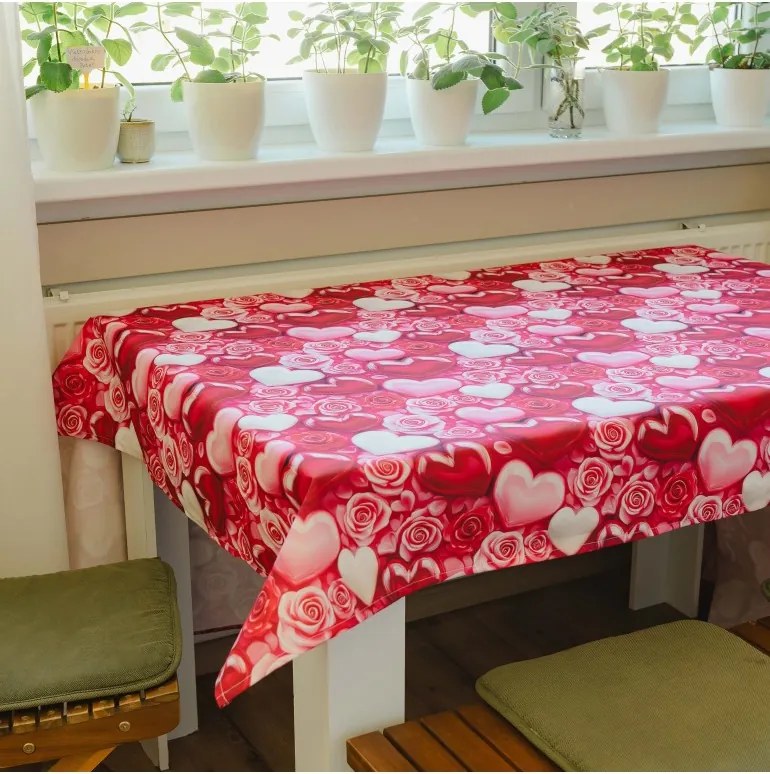 EMI Lovelin asztalterítő, 150 cm átmérőjű kerek