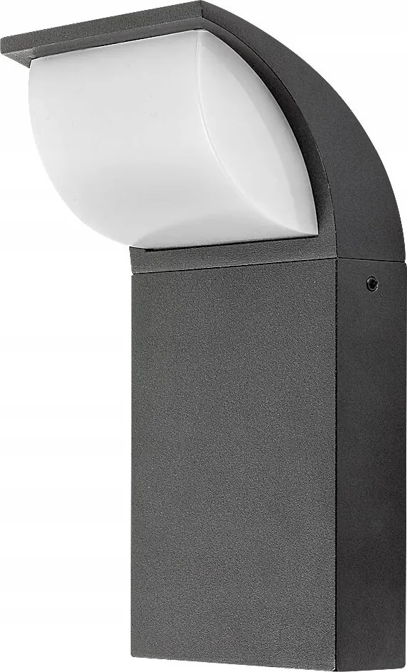 Kültéri fali lámpa modern Led fekete semleges fény Rabalux