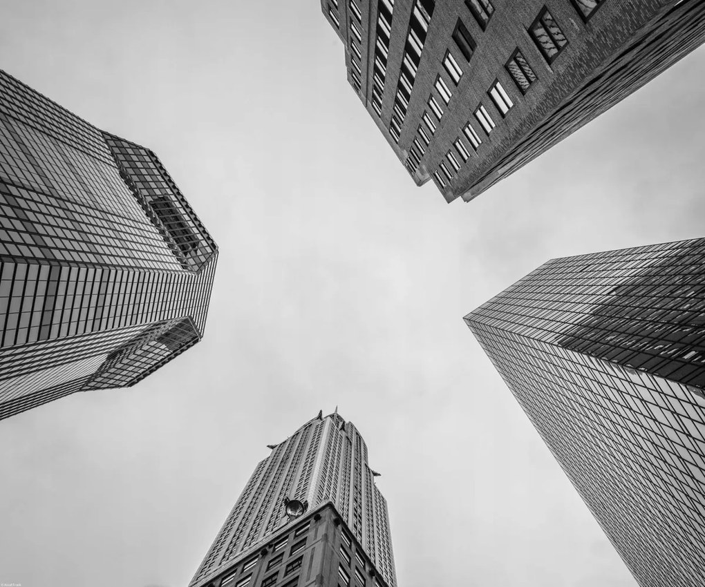 Poszter 60x50cm Chrysler Building New York 10, Assaf Frank