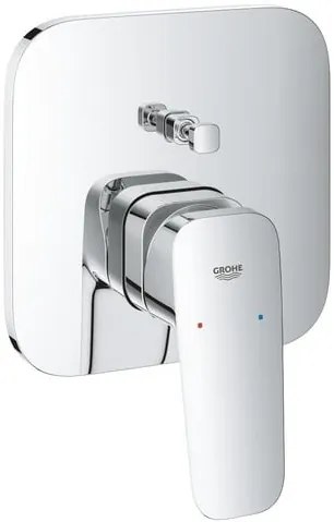 Grohe Cubeo zuhany és fürdő csaptelep vakolat alatti rész nélkül króm 1017780000 G1017780000