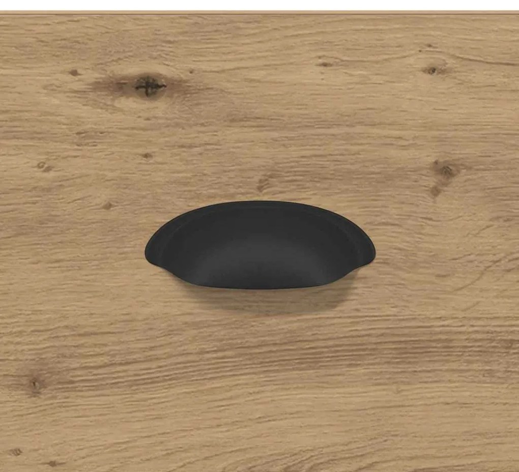 vidaXL Éjjeliszekrény fiókkal Artisan tölgy 39 x 39 x 67,5 cm Faanyag