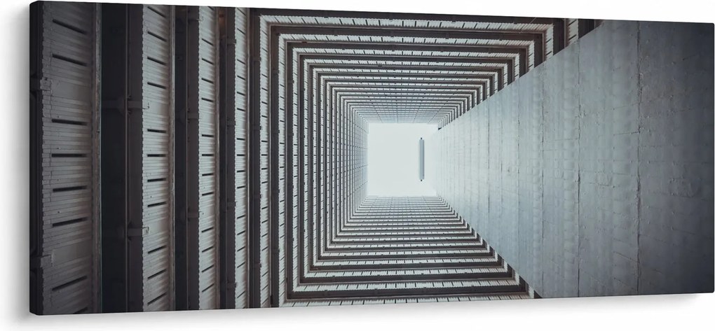 Kép - Kilátás az épület belsejéből (120x50 cm)
