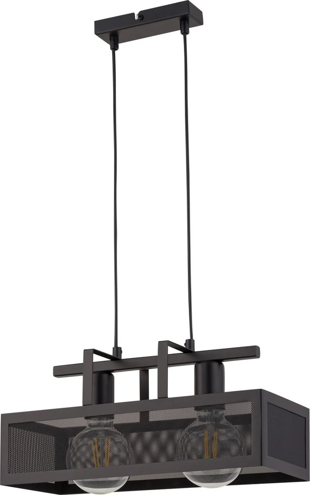 Sigma lighting loft függeszték albert fekete sig32175