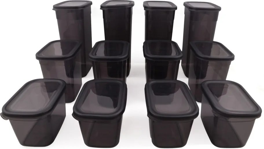 Ételtároló doboz készlet 3 x 4 db