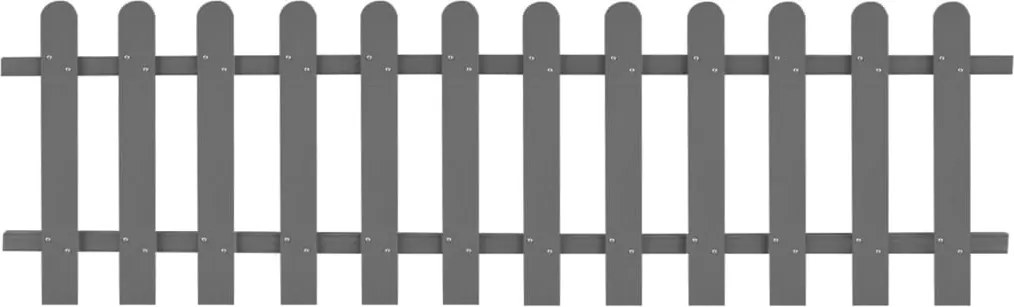 vidaXL WPC léckerítés 200 x 60 cm