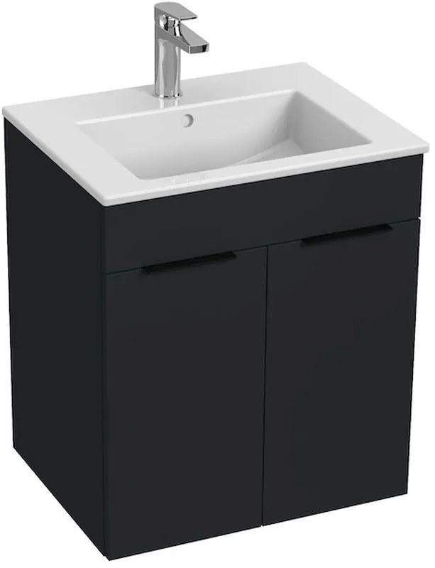 Jika Cube mosdó szekrénnyel 54 cm antracit H4536111763521