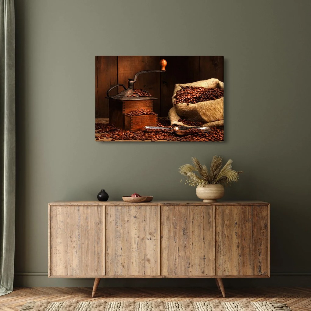 Kávé képe (90x60 cm)