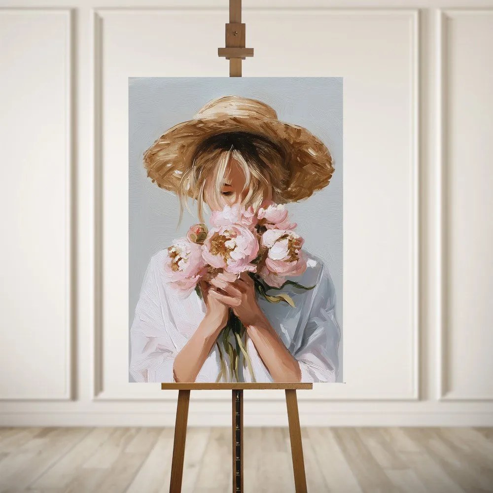 Kép kézzel festett részletekkel 70x100 cm Estelle – Styler