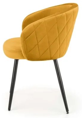 CALMURE sárga étkezőszék