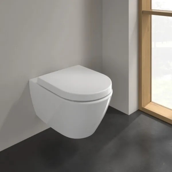 Villeroy & Boch 5614R0R1 - Függesztett WC SUBWAY 2.0 kerámia/fehér