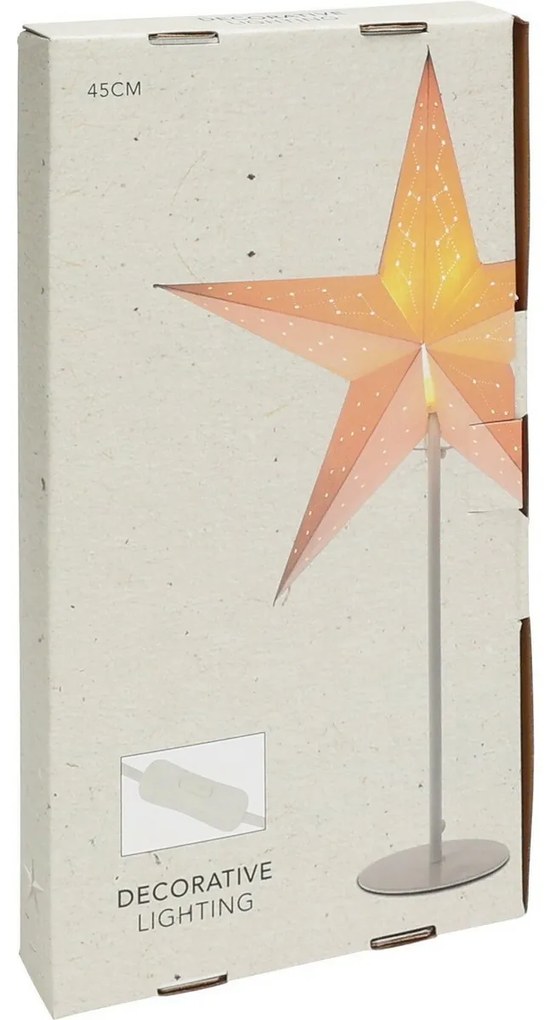 Karácsonyi csillag, magasság 65 cm