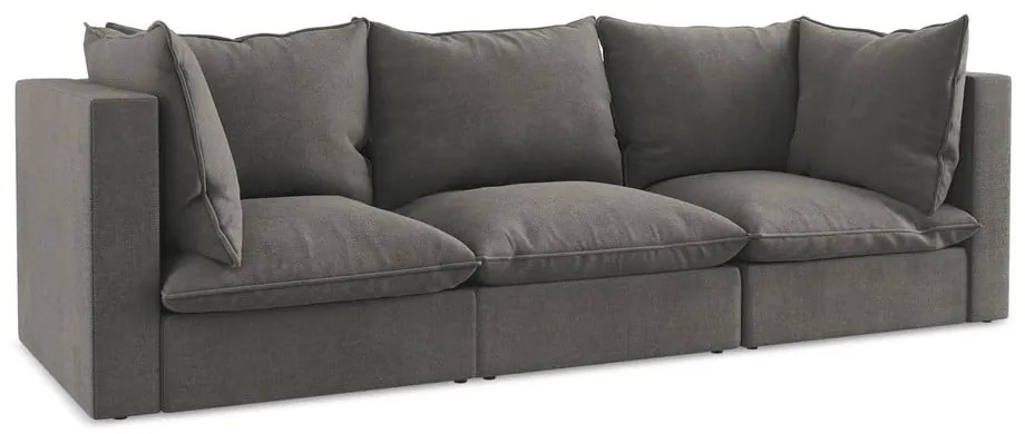 Sötétszürke kanapé 255 cm Manao – Makamii