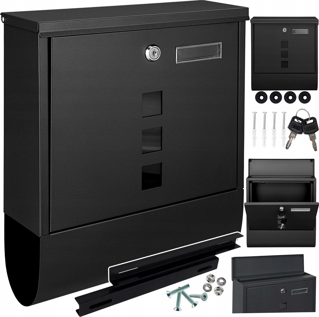 Postaláda Modern Kereső Fekete Fekete Díszlécek