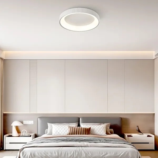 BRILAGI - LED Fényerőszabályozható mennyezeti lámpa FALCON MODERN LED/54W/230V 60 cm fehér + távirányító