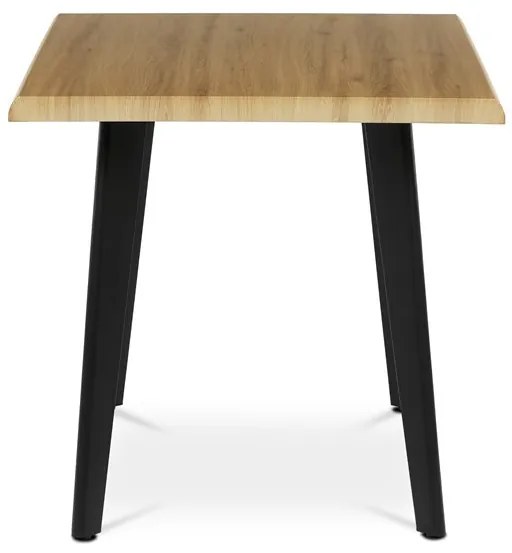 Étkezőasztal 130×80 cm, MDF, Vad Tölgy. HT-F4413 OAK