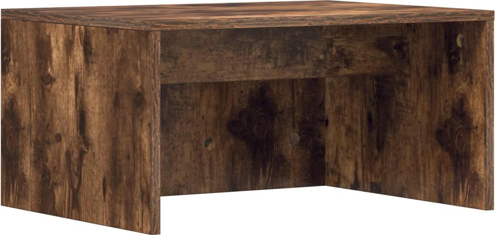 vidaXL Falra szerelhető íróasztal Füstölt tölgy 60 x 45 x 30 cm