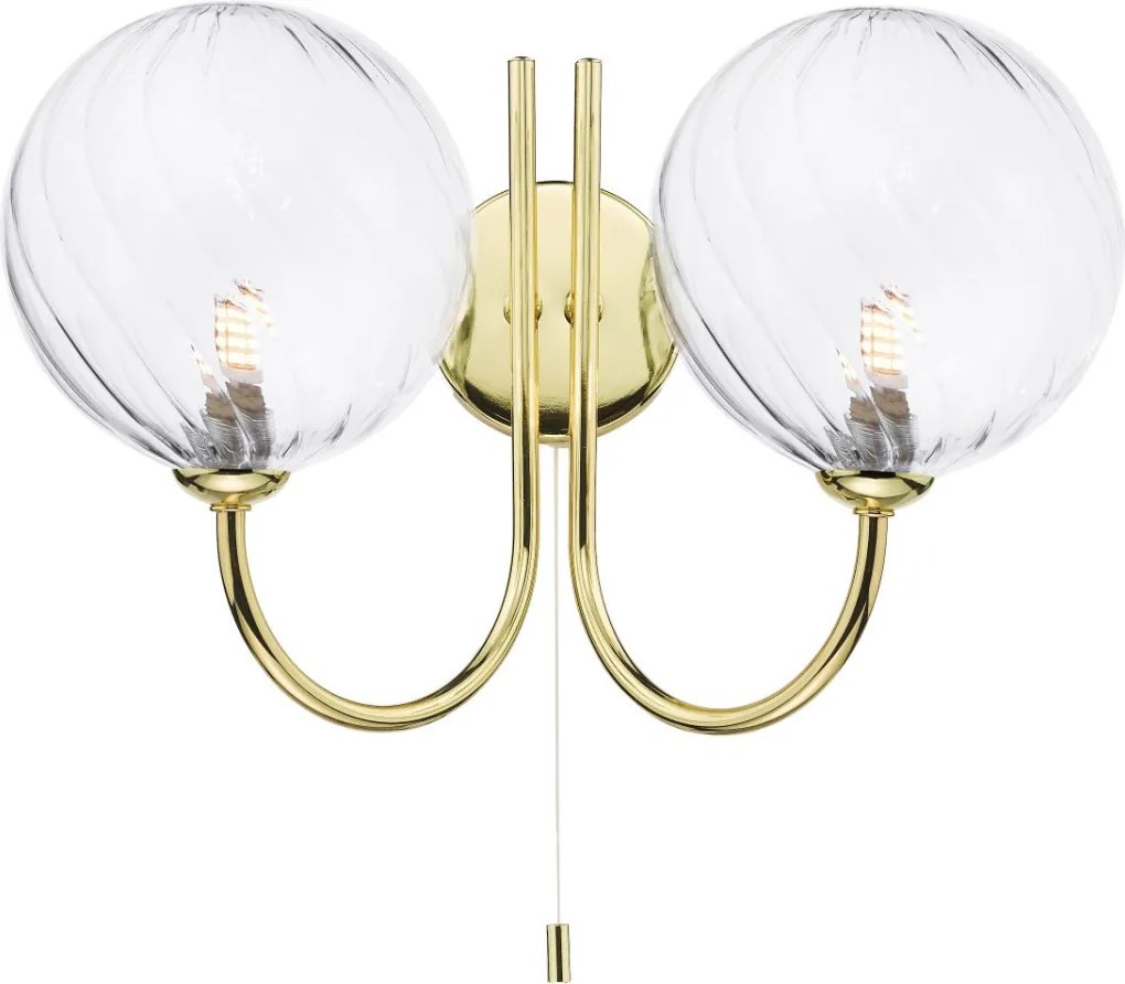 Dar Lighting Jared JAR0935-22 Fali lámpa 2x40w/g9 ip20