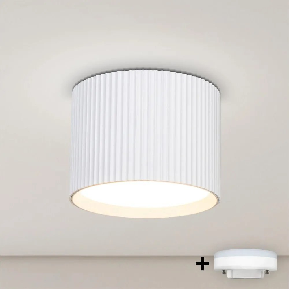 BRILAGI - LED RGB dimmelhető spotlámpa STRIPY 1xGX53/14W/230V 60x82 mm Wi-Fi Tuya fehér