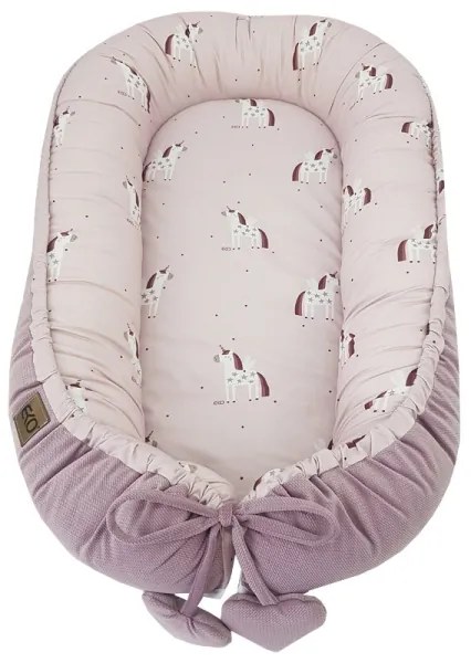 EKO - Pamut babafészek UNICORN 90x60 cm