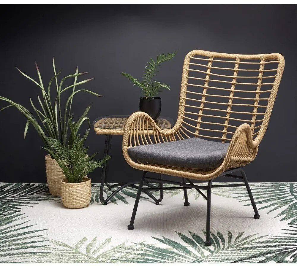 Ikaro kerti szék, rattan