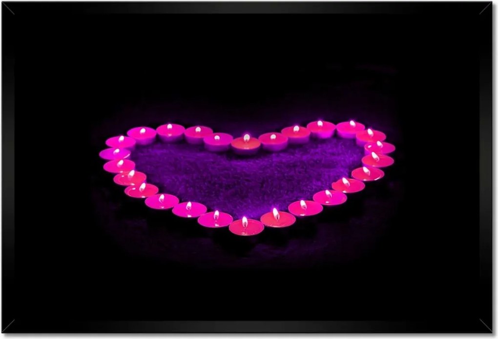 Poszterek keretben 60x40 Nőnap Ajándék Love