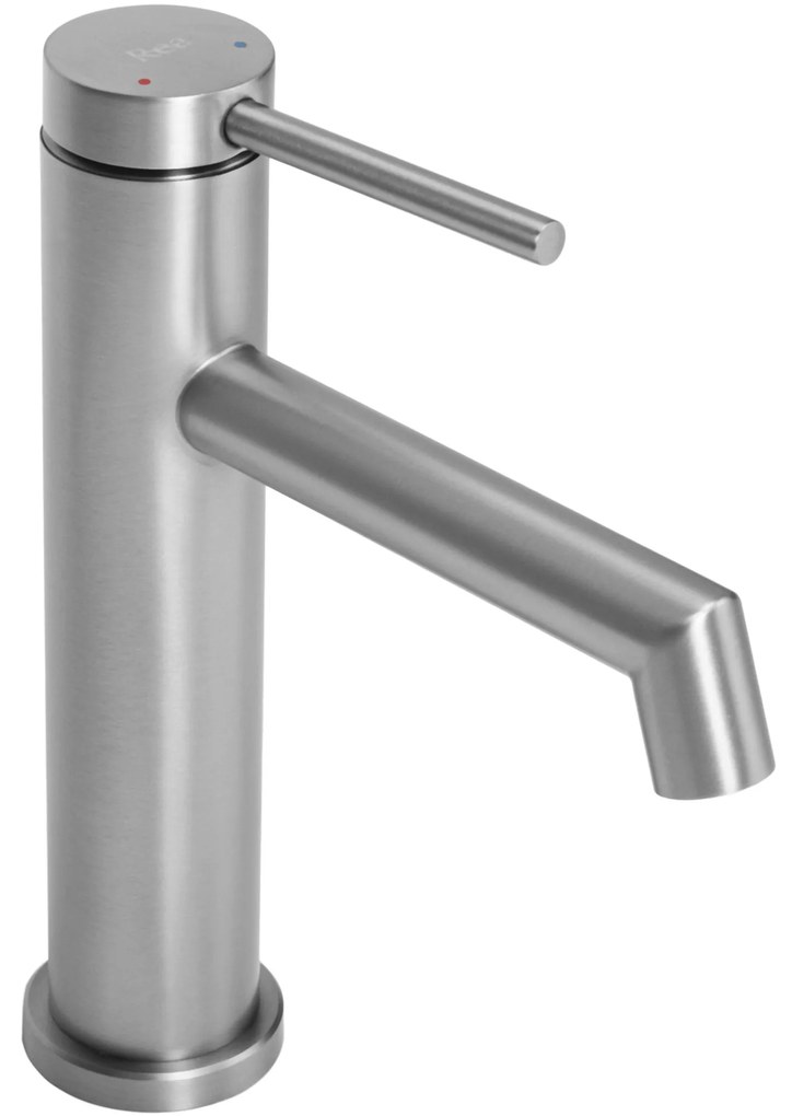 Fürdőszobai csaptelep Rea Foss Nickel Brush Low