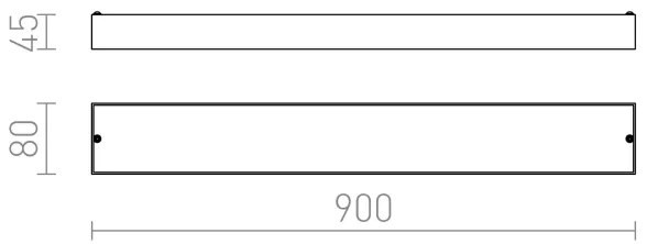 RED- Design Rendl-R11996 - LED Fürdőszobai fali lámpa MARINA 14W/230V IP44