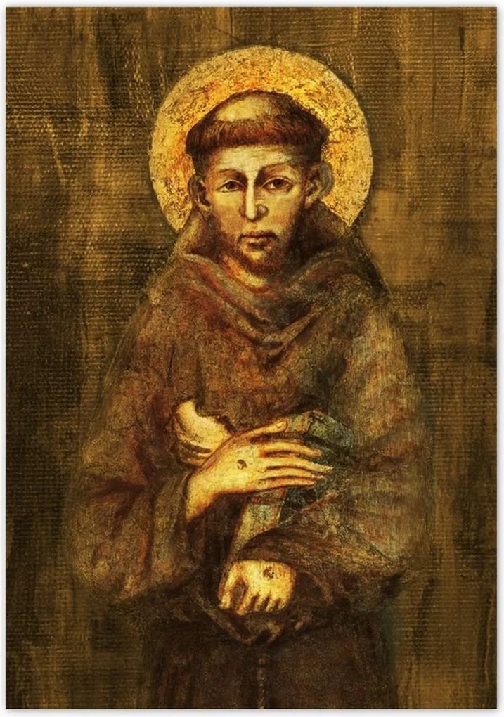 Poszterek 70x100 Assisi Szent Ferenc