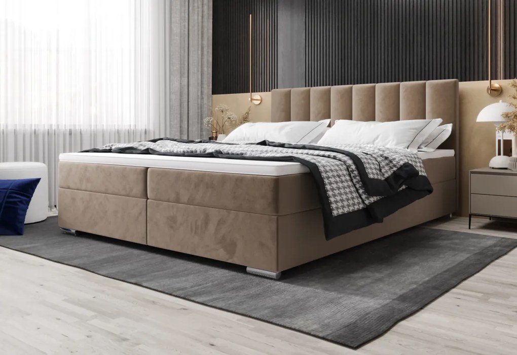 SARINA 4 kárpitozott ágy, 140x200, itaka 15