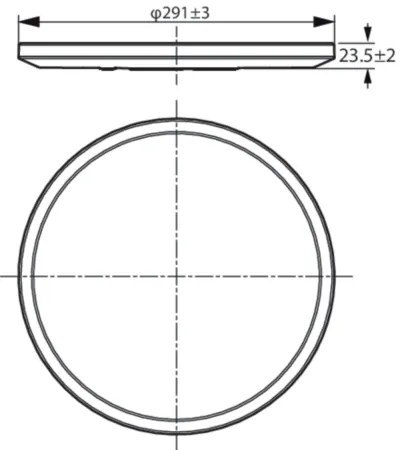 WiZ - LED Dimmelhető mennyezeti lámpa SUPERSLIM LED/16W/230V 2700-6500K Wi-Fi