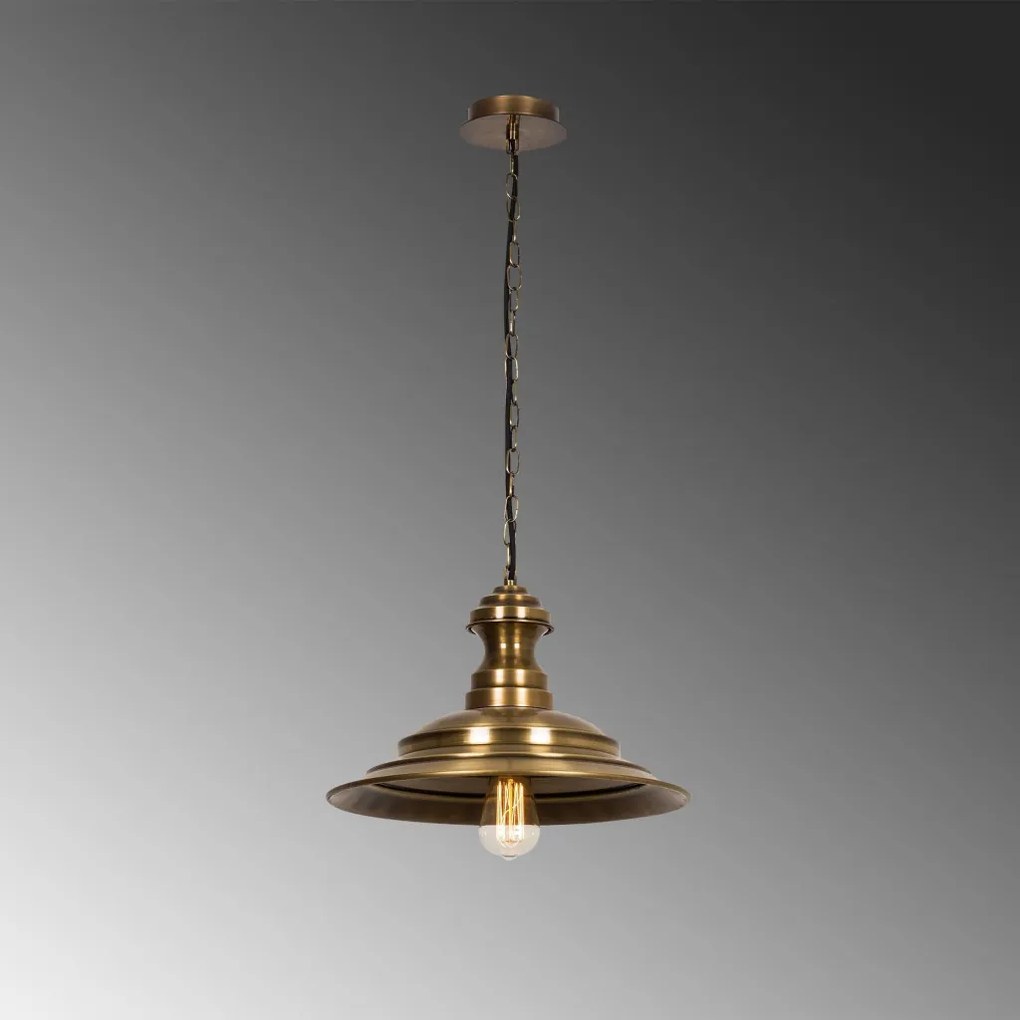 Sivani MR-637 vintage fém függőlámpa, Ø39 cm