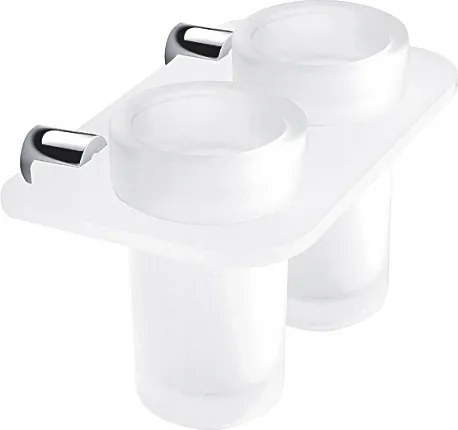 Nimco Bormo falra szerelhető fogkefetartó dupla Br X3-58DW-26_