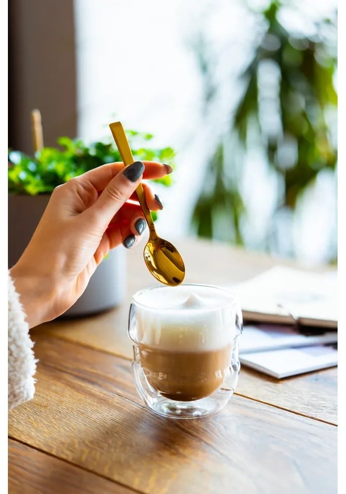 Üveg eszpresszó-duplafalú csésze szett 2 db-os 70 ml Sferico – Vialli Design