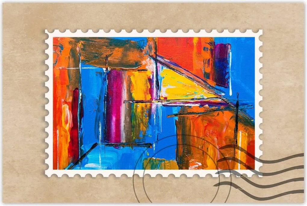 Poszterek 90x60 Absztrakt Hydra